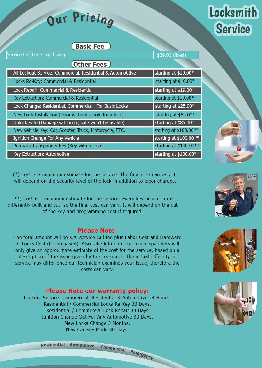 Father Son Locksmith Shop Houston, TX 713-357-0757